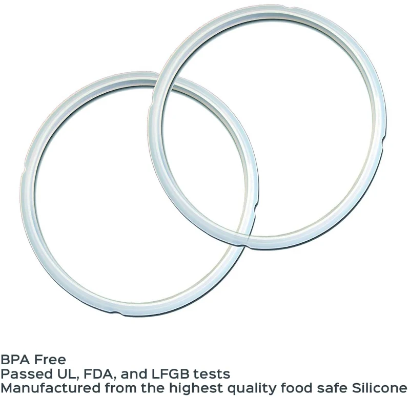 Instant Pot® 4, 5 & 6 QT Clear Sealing Ring, 2-Pack