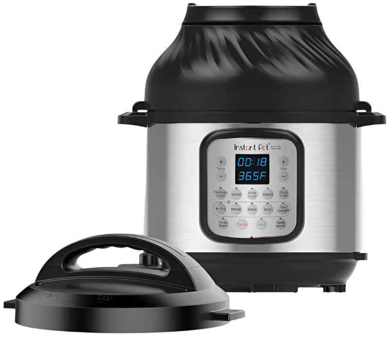 Instant Pot® Duo™ Crisp™ + Air Fryer 8QT Multi-Use Pressure Cooker