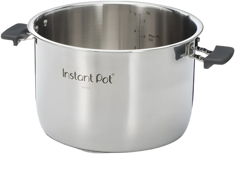 Instant Pot® Evo™ Series 6QT Stainless Steel Inner Pot with Handles