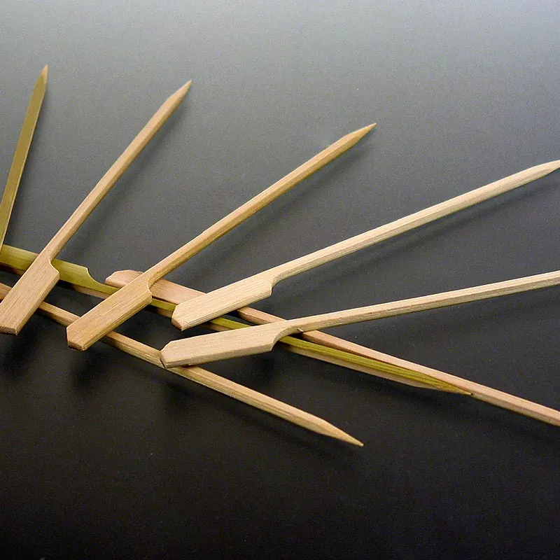 Franz Mensch - Bambus-Spieße, mit Blattende, 15cm, 250 St