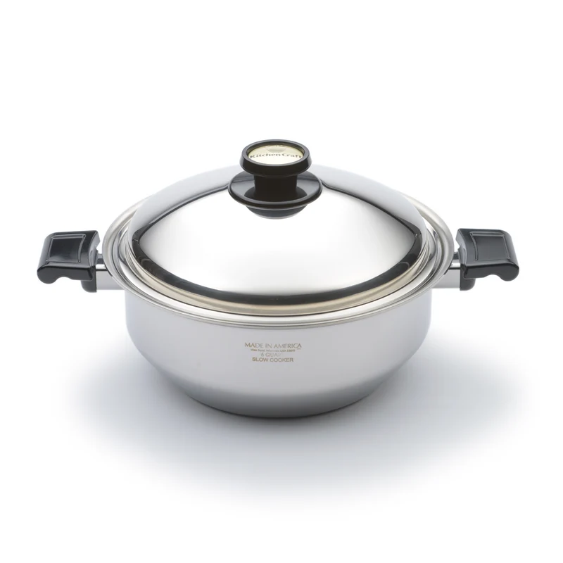 Factory Second Americraft Cookware 6 Quart Gourmet Stock Pot with cover