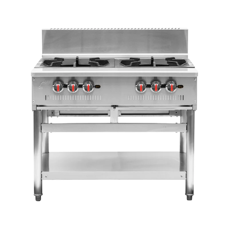 Turbo Range TR-40SP-3340,40" Heavy-Duty Double Grate Burner Gas Stock Pot Range