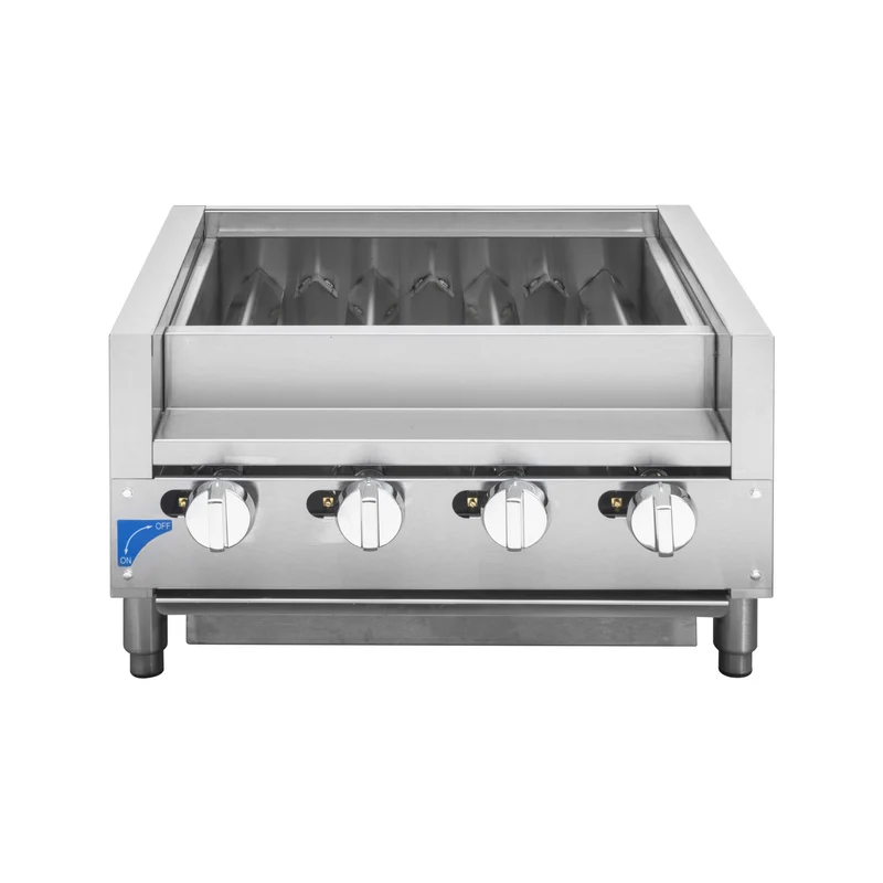 Turbo Range TR-24KB-2814, 24" Natural Gas Kabob Charbroiler, 74,000 BTU