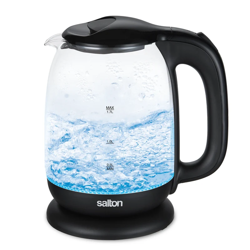 Salton Cordless Electric Glass Kettle - 1.7L