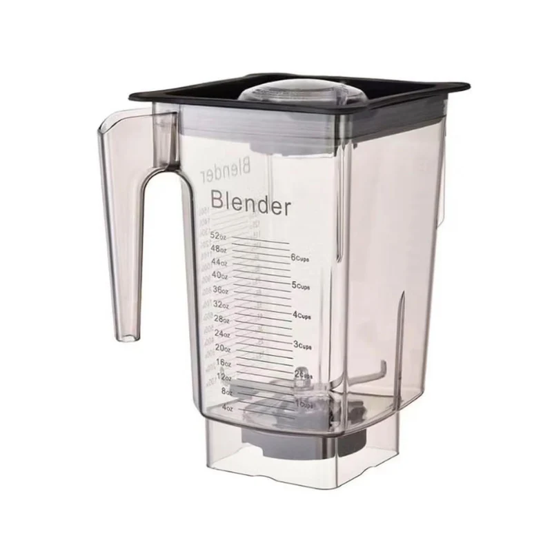 Chefco, SE-52-825, 52 Oz 1.6L Mixer Jar With Stainless Steel Blades And Ventilation Cover,Compatible For Blendtec