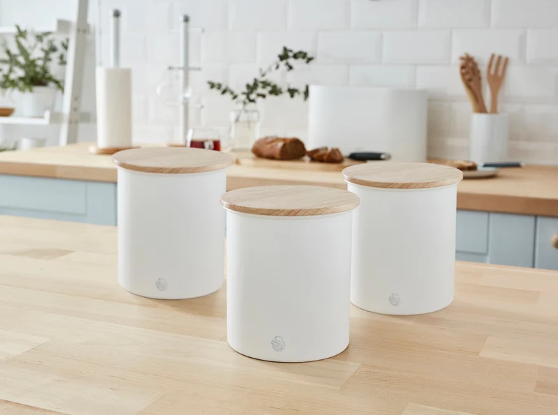 Swan Nordic Set of 3 Cannisters