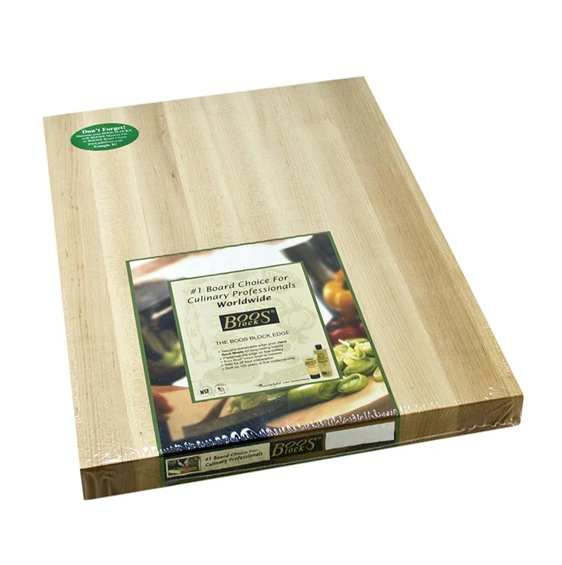 Boos Block Schneidebrett Chop-n-Slice aus Ahorn, 51x38x3cm, ohne Ablaufrinne, 1 St