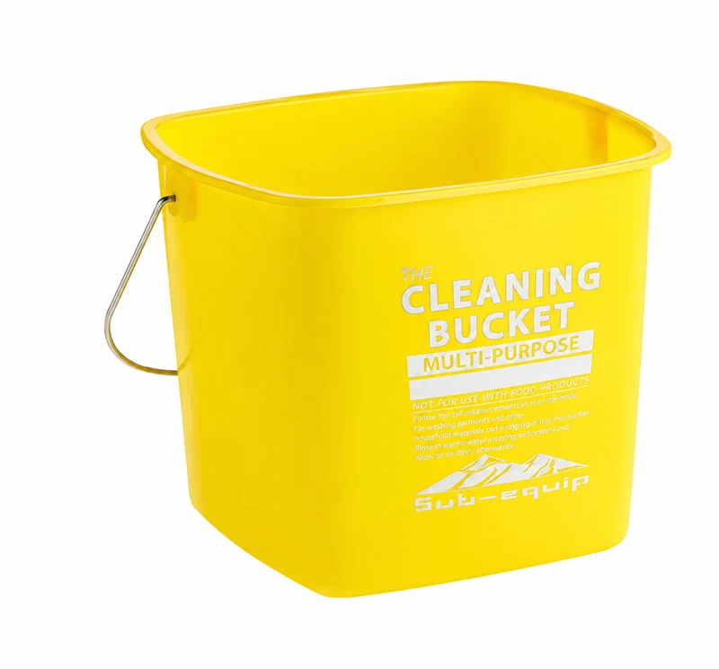 Sub-equip,PPB-6Y,The Cleaning Bucket 6 Qt-Yellow