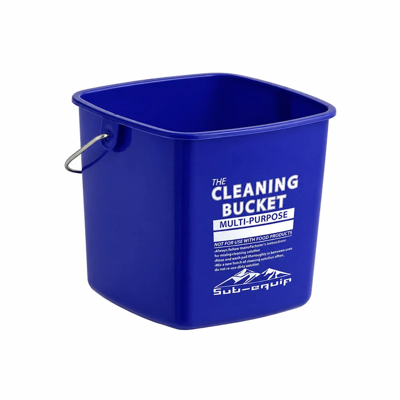 Sub-equip,PPB-6B,The Cleaning Bucket 6 Qt-Blue
