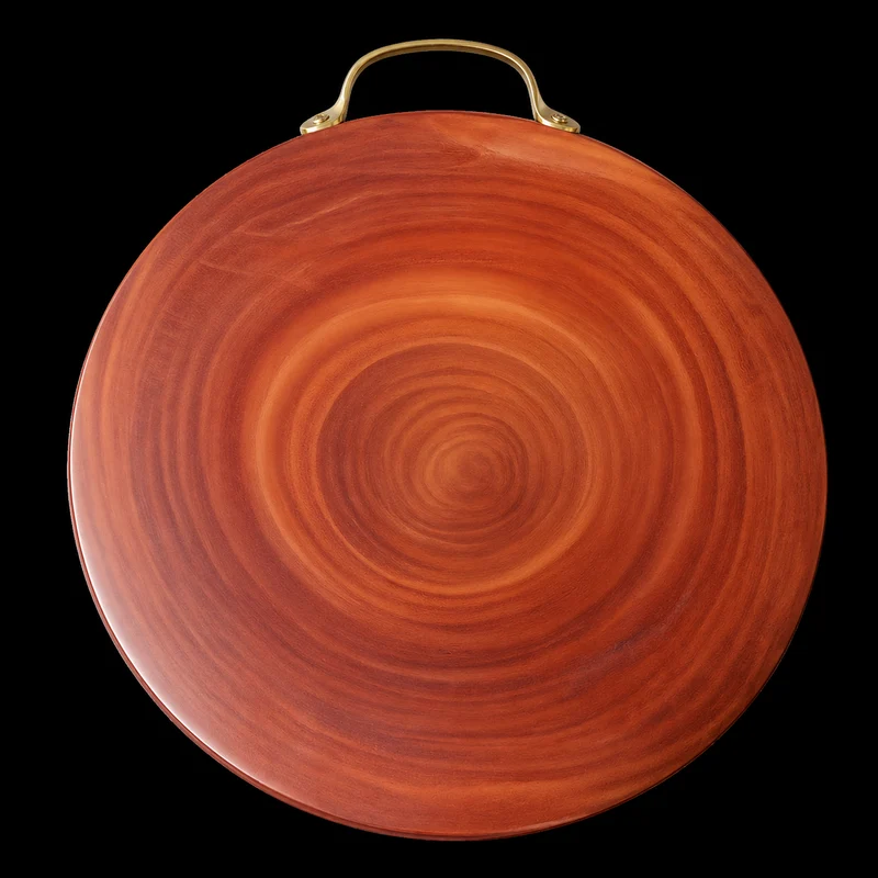Sub-equip, WCB-388, Wooden Round Cutting Board, 38cm x 8 cm