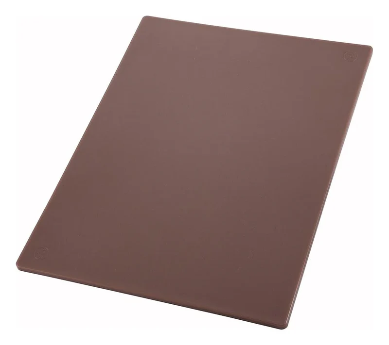 Sub-equip,CB-1520BN,Brown Rectangular Cutting Board, 15" x 20" x 0.5"