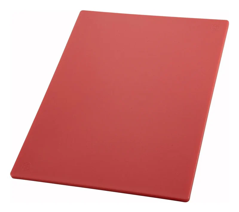 Sub-equip,CB-1824RD, Red Rectangular Cutting Board, 18" x 24" x 0.5"