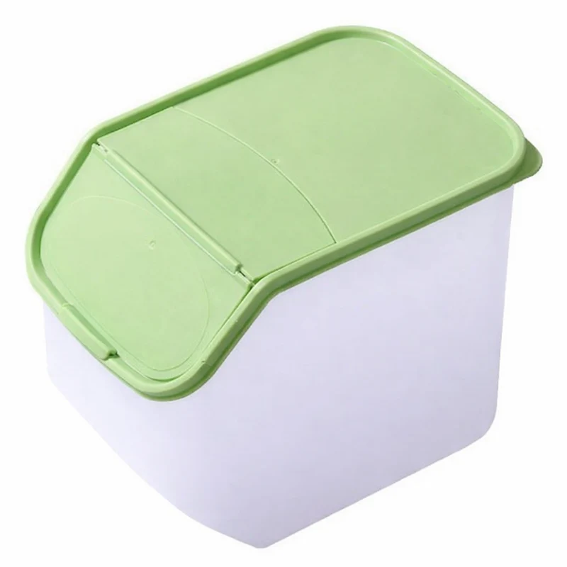 CHEFCO,GX-G,Milk Tea Storage Bin with Lid (5 L),Green