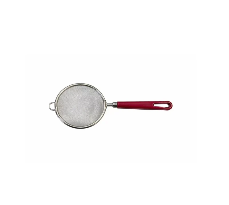 CHEFCO,A3005, 8.5cm/3.35" Dia Mesh Strainer with Red Handle