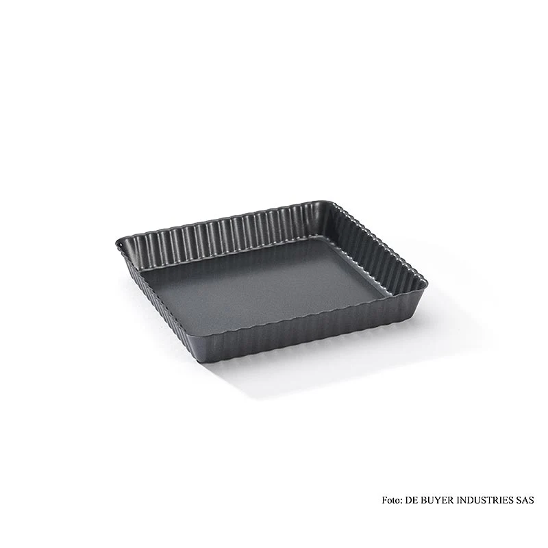 deBUYER Tarteform, quadratisch, ø18cm, mit abnehmb. Boden, 1 St