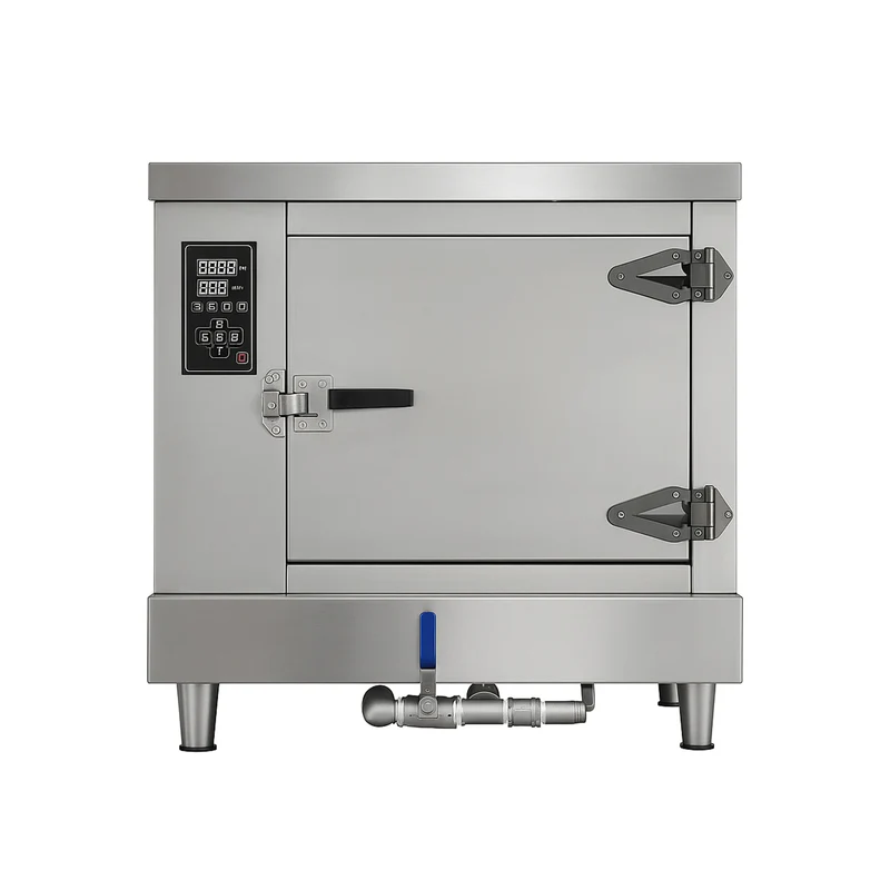 Chefco, ES-3C, 29.5" x 33.5" x 33.5" Countertop electric steamer, 6kw