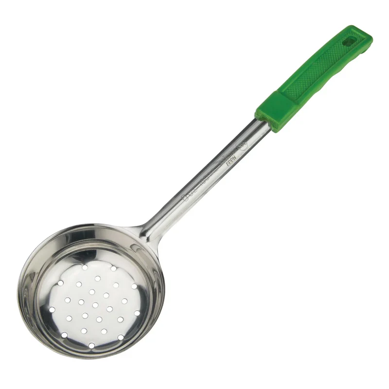 FPPN-6 - Winco Prime One-Piece Stainless Steel Portioners - Perforated, 6 oz