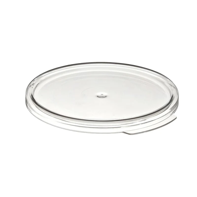 Sub-equip, P-093C,Round Lid Cover For 12, 18 & 22 QT PC, CLEAR