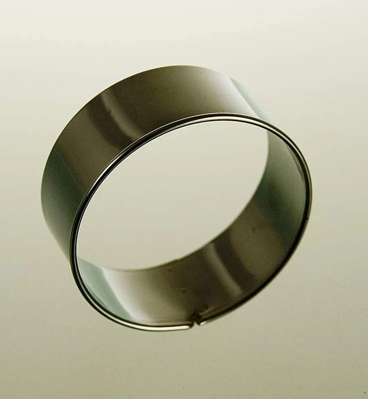 Städter - Edelstahlring-Ausstecher, glatt, ø 6cm, 2,5cm hoch, 0,3mm stark, 1 St