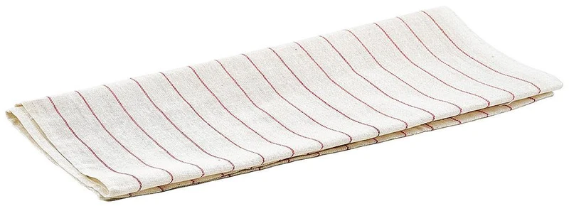 BTGP-21 - Glass Polishing Towel, Red Stripes, 16"x 29"(12pcs/pack)