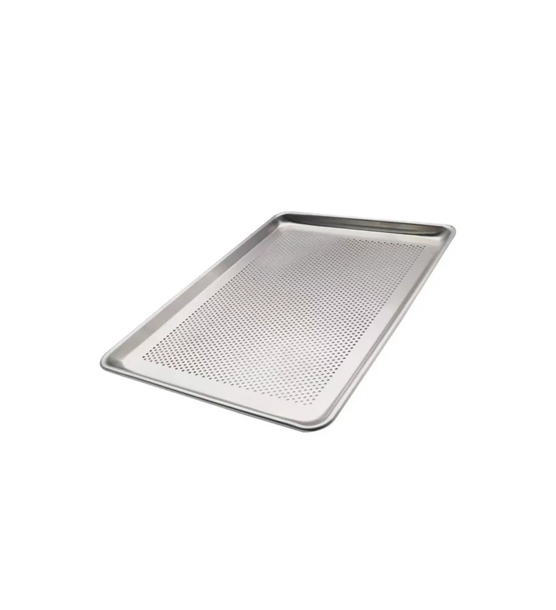 ALSP-1318P, Aluminum Sheet Pan - Perforated, 1/2-Size Sheet, 13"x 17.75"x1"D