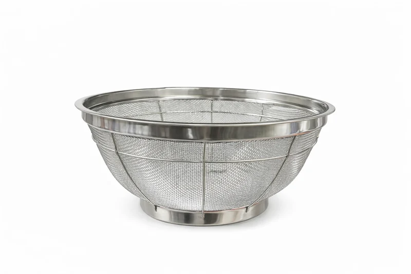 CHEFCO,RNB-45.5,Stainless steel Protrusive Broadbrimmed Additional Frame Net Basket -45.5cm/17.9" Dia
