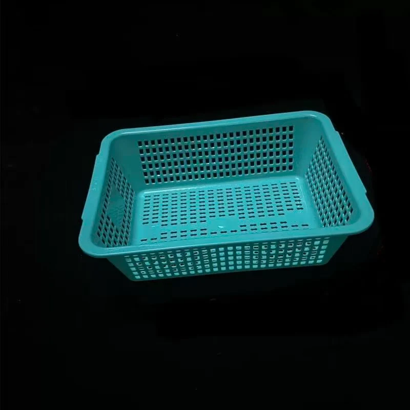 CHEFCO,FC075, Green Rectangular Vegetable Wash Basket (Large Grid)-12.4"Lx9"Wx3.7"H