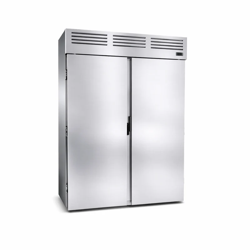 Sub-equip, C-72BF-DN, 68" Stainless Steel Solid Door Roll-In Freezer with 18 Tiered rack