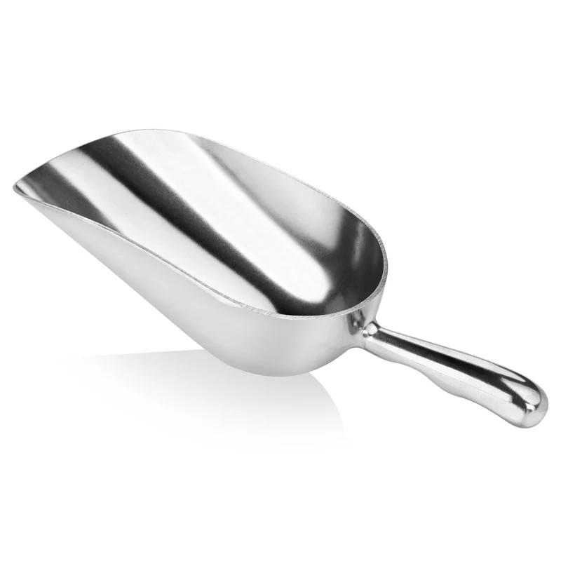 CHEFCO,AS-12OZ, Aluminium Scoop, 12oz