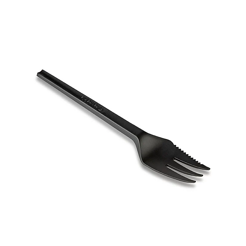 Naturesse Snack Gabel, schwarz, 1.000 St