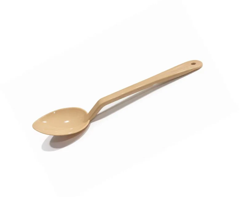 JIWINS,P-016-BE, 11" PC Solid Serving Spoon,Begie