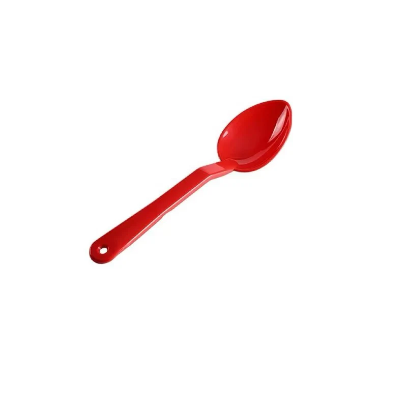 JIWINS,P-016-R, 11" PC Solid Serving Spoon,Red