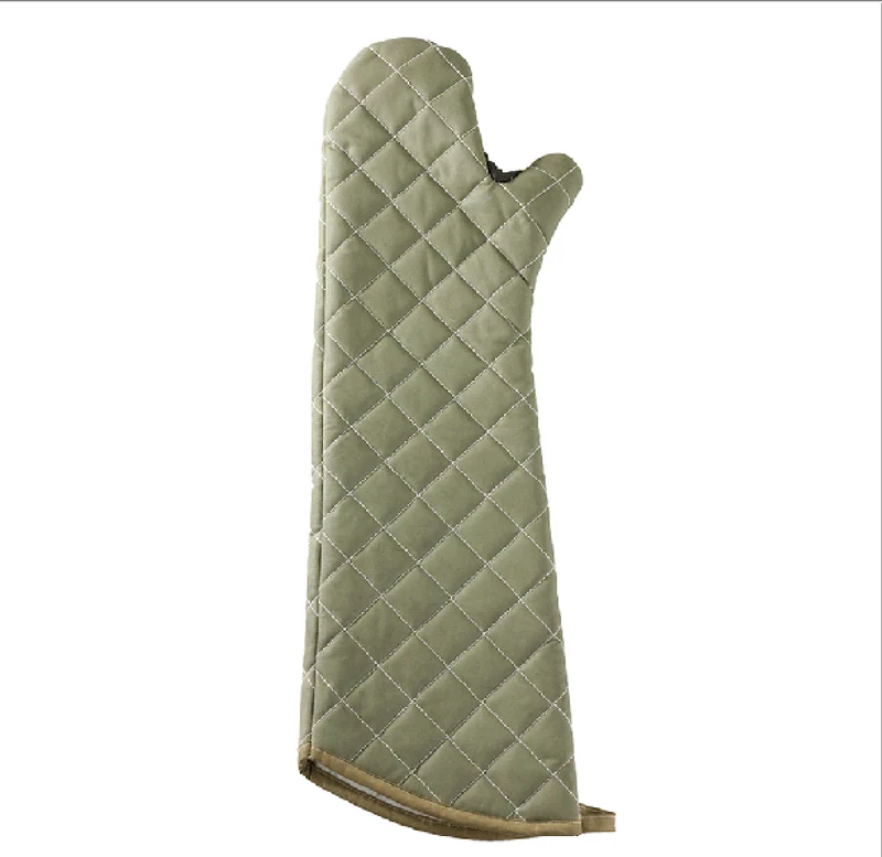 CHEFCO,OMF-17L, 17" Flame Retardant Oven Mitts with Extra Defense,1PC