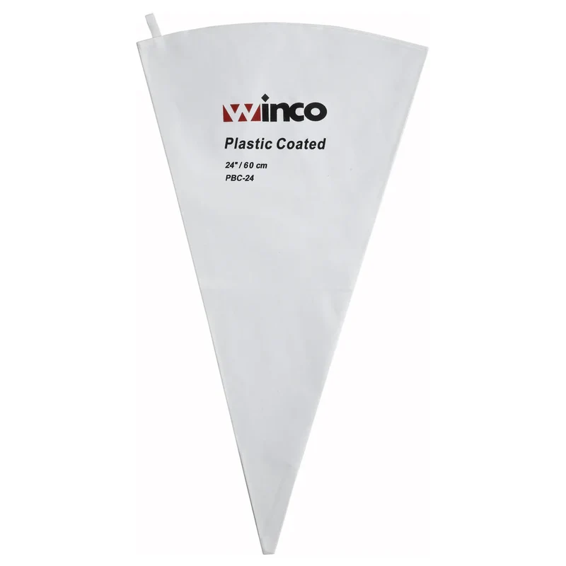 PBC-24 - Pastry Bag, Cotton with Plastic Coating - 24"