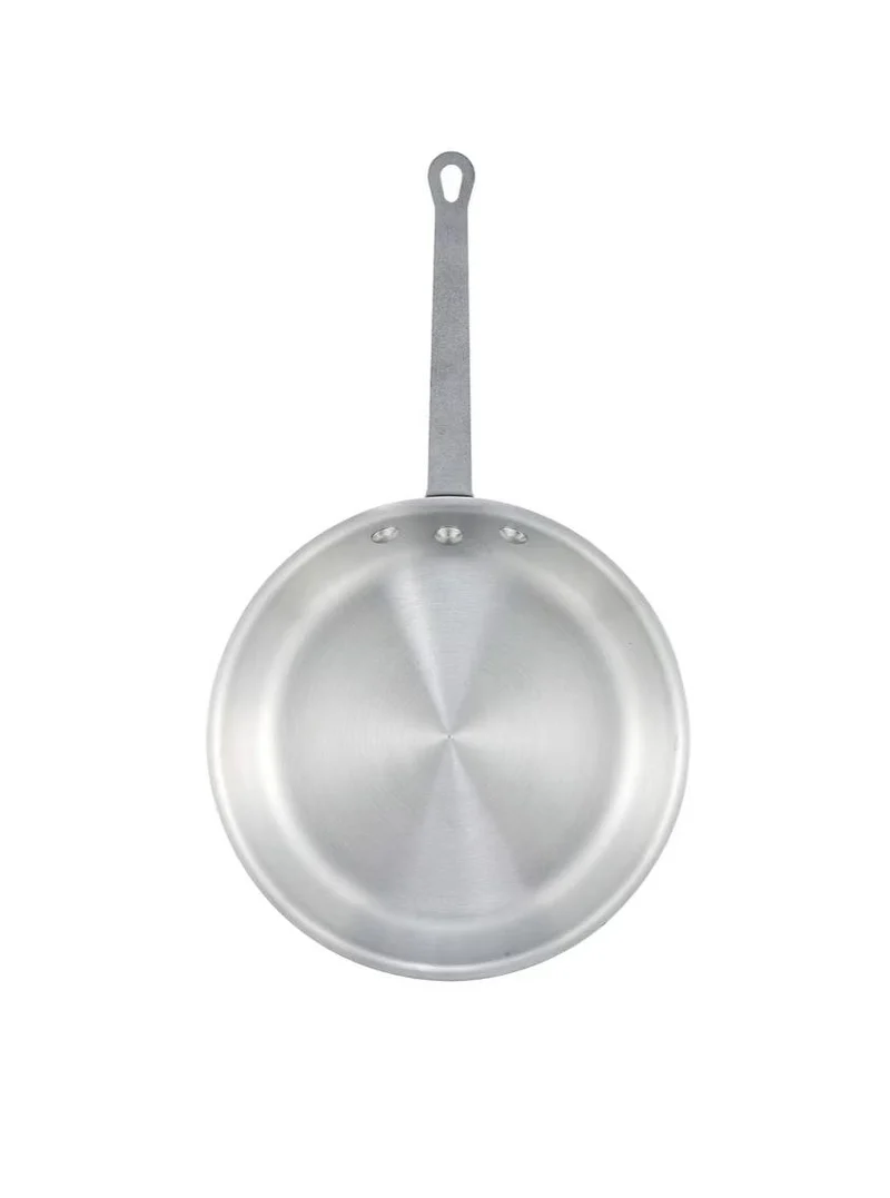 CHEFCO,SE-AP-12, 12"Natural Alumimum Fry Pan, Heavy-Duty