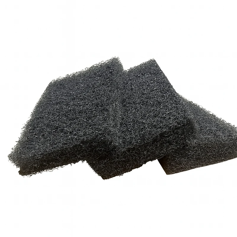 Sub-equip,YF-0817B,Heavy Duty Scouring Pad ,Black(10pcs/pack)