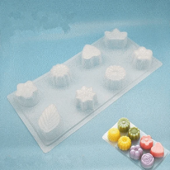 CHEFCO,PM-136,Plastic Molds( 8 compartment mixed molds #2)