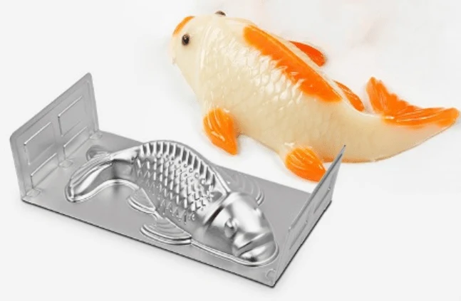 CHEFCO,FP-51,Aluminium Fish Mold (Large 11"L)