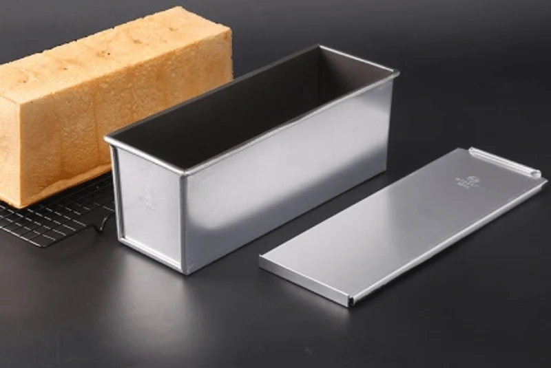 CHEFCO,ALP-450,Non-stick Aluminum Loaf Pan/Toast Pan with Lid