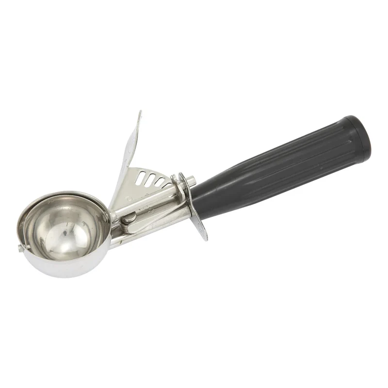 Sub-equip,ICOP-30BK, 1 1/4oz (37ml) Ice Cream Disher with Black Handle,Size #30