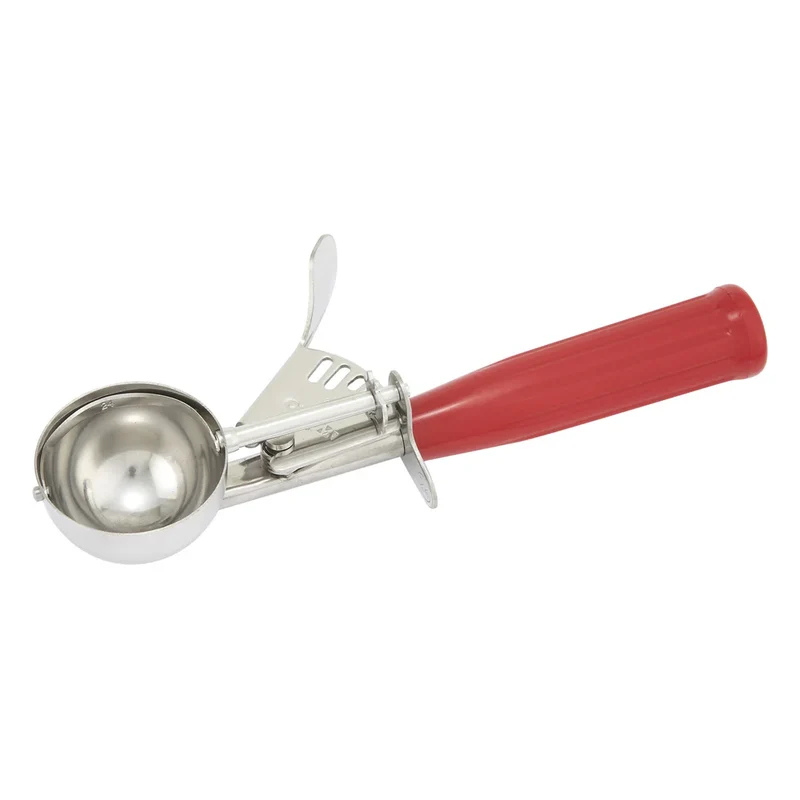 Sub-equip,ICOP-24RD, 1 3/4oz (52ml) Ice Cream Disher with Red Handle,Size #24