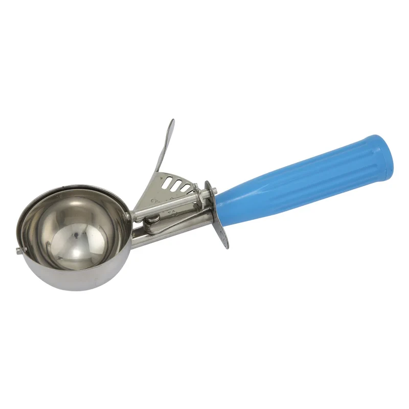 Sub-equip,ICOP-16BU, 2 3/4oz (81.4ml) Ice Cream Disher with Blue Handle,Size #16