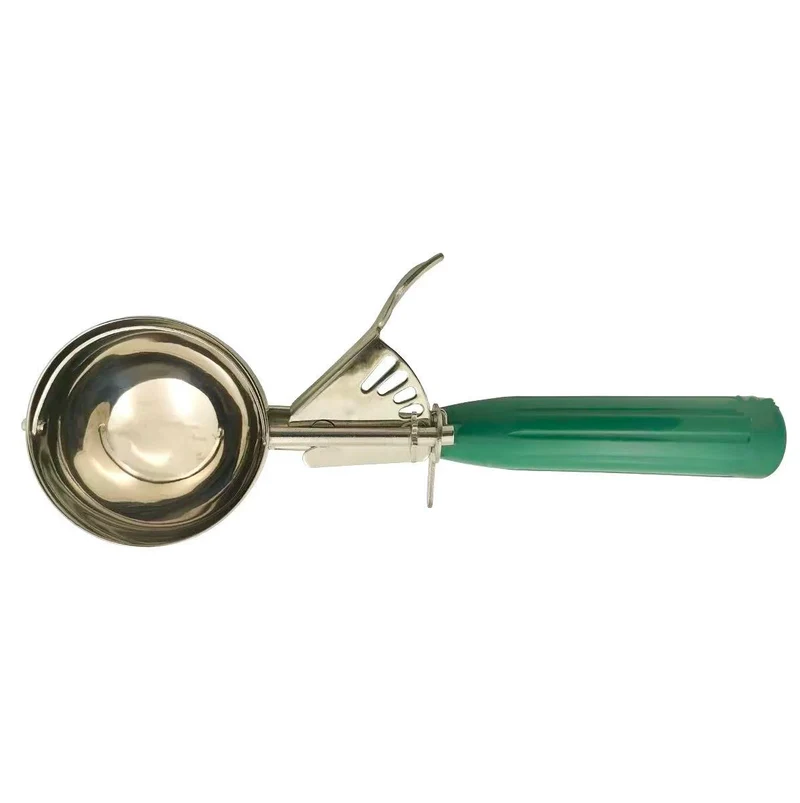 Sub-equip,ICOP-12GR, 3 1/4oz (96ml) Ice Cream Disher with Green Handle,Size #12