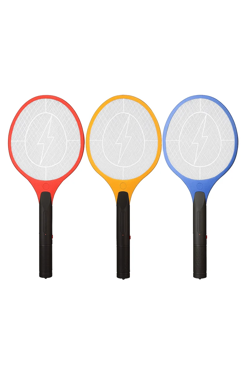 CHEFCO,MZR-1,Battery-Powered Mosquito/Bug Zapper Racket,Assorted Colours