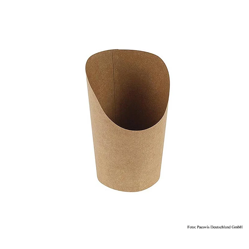 Einweg Naturesse Take Away Wrap Becher, Kraft/PLA, 360ml, 8,5/6x12cm, 1.000 St