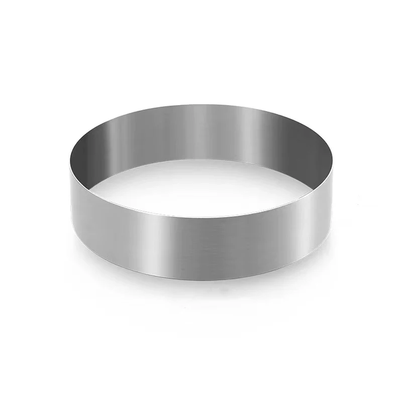 CHEFCO, 9844,7" Stainless Steel Round Mousse Cake Ring (5cm/2"H)