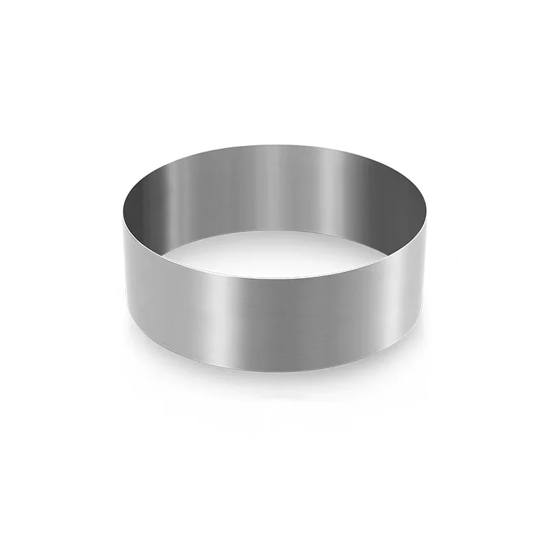 CHEFCO, 9843,6" Stainless Steel Round Mousse Cake Ring (5cm/2"H)