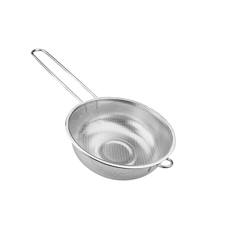 Chefco, 25.5 cm Stainless Steel Basin Colander with Handle (MPBH-255)