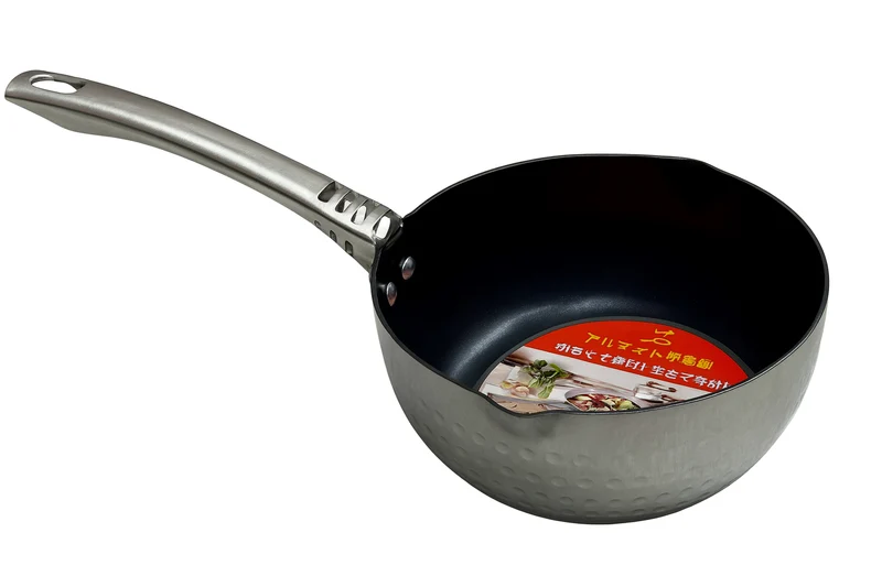 CHEFCO,GC0420L,20 cm S/S Non-Stick Deep Pan with Steel Handle