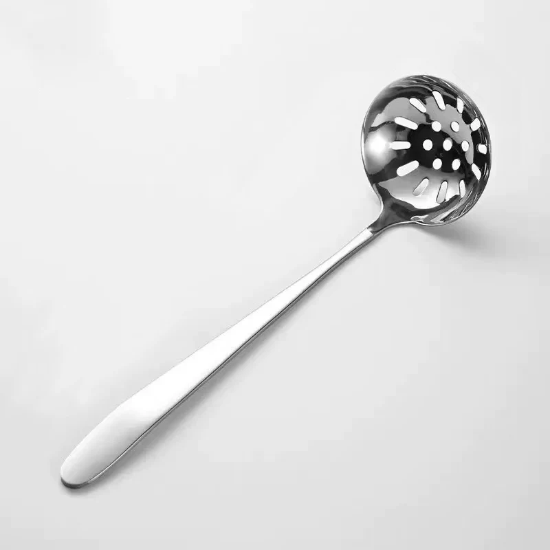Chefco, SPS-8P, 12" Stainless steel long handle slotted spoon